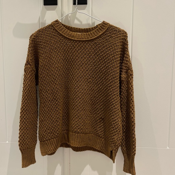 Madewell French Quarter Pullover Sweater in Brown (XS) - Picture 2 of 9